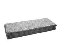 Jiawu Mop Cloth Replacement, 6 Pcs, 13x4.7 Inch, Fiber, Machine Washable | Cleaning Pad Refills, Soft Non Scratch Texture, Thickened Design, Fits Home Floors, Dust Stain Removal, Easy Install