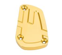 Jiawu Motorcycle Brake Fluid Reservoir Pump Cover, Optimal Space Management for GUZZI V85TT 2018-2025, Front Brake Oil Pump Cap for Motorcycle Enthusiasts (Gold)