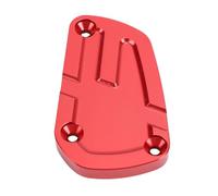 Jiawu Motorcycle Brake Fluid Reservoir Pump Cover, Optimal Space Management for GUZZI V85TT 2018-2025, Front Brake Oil Pump Cap for Motorcycle Enthusiasts (Red)