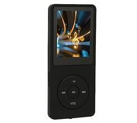 Jiawu MP3 MP4 Player, 30 Hours Playback 8GB Built-in Memory 64GB Expandable Storage 1.8 Inch Screen Sports Music Player, Portable Music with FM Radio Voice Recorder for Running (Black)