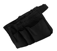 Jiawu Multi-Pocket Waist Bag for Waiter, Adjustable Waist Pouch Tools Organizer, Heavy Duty Cross-Stitch Pack with D-Ring & Hook Loop Phone Pocket