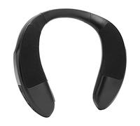 Jiawu Neckband Speaker, 3D Surround Sound Bluetooth 5 3 Neckband Bluetooth Speaker, Neck with Noise Canceling Mic 15m Range Memory Card Support for Home Outdoor Sports Travel