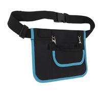 Jiawu Nurse Pocket Waist Bag, Adjustable Lightweight Fanny Pack for Stethoscopes, Tool Waist Bag for Women Men, Oxford Cloth Nurse Fanny Pack with Multiple Pockets, Belts Pouch (Style 4)