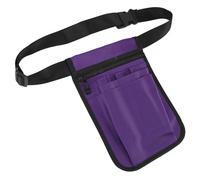 Jiawu Nurse Pocket Waist Bag, Adjustable Lightweight Fanny Pack for Stethoscopes, Tool Waist Bag for Women Men, Oxford Cloth Nurse Fanny Pack with Multiple Pockets, Belts Pouch (Type 1)