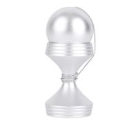 Jiawu Office Desk Toy with Premium Feel and Silicone Cover, Ideal for Promoting Emotional Stability (Silver)