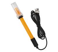 Jiawu ORP Electrode Probe, 0-1999mV Range BNC Connector Oxidation Reduction Potentiometer Test Sensor with Saturated Kcl Solution for Aquarium Hydroponics Swimming Pool Water Quality