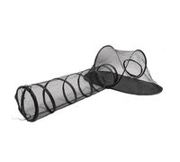 Jiawu Outdoor Pet Tent with Tunnel, Breathable Collapsible Portable Large Space Play Tent for Dogs Cats, Easy Setup Camping Travel