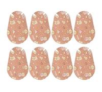 Jiawu Pack of 20 Fleece Eye Patch, Light Blocking Blindfold, Soft, Skin-Friendly Eye Pads to Restore Vision