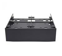 Jiawu PC Mounting Bracket 2.5" & 3.5" HDD SSD to .25" Floppy Drive Bay, Adapter for 6x2. or 2x2.+1x3. Hard Drive, with Mounting Screws & Baffle, Multifunctional