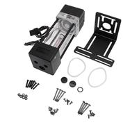 Jiawu PC Water Pump Tank, Water Cooling Pump Tank, Built-in Liquid Level Sensor for Computer