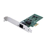 Jiawu PCI-E Network Adapter Card, 82574L Dual Protection Stable Transmission, Gigabit Network Card with Thick Connecting Fingers for Server Soft Routing ROS ESXI PXE