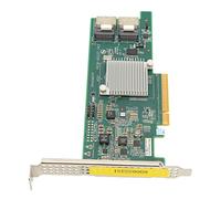 Jiawu PCI E X8 Array Card SAS2308 6Gbps 2 SAS Mini Interface HBA Disk Array Card Support 16T Disk for Server Disks Database Storage Device