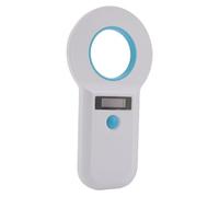 Jiawu Pet Microchip Scanner, Pet Microchip Reader, 15 Digits Animal Chip ID Scanner, Supports FDX B(ISO11784 85) and EMID Microchips for Dogs Cats Pigs Animal (White)