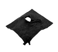 Jiawu Pet Safe Aquarium Cave Ornament, Nature Inspired Aquarium Decor, 3D Printed Landscape, Tranquil Living Environment for Ornamental Fish (Black)