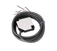 Jiawu Photoelectric Switch Sensor, ABS Fireproof Housing Specular Reflection Type 3500mm Detection Distance Anti-Interference Red LED Indicator 3 Power Options 90-250VAC ACDC12-240V (AC/DC12-240V