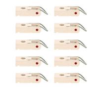 Jiawu Piano Butt Flange, Wood Material Shaft Rope Included Wooden Piano Butt Flange, Tuning Tools with Shaft Rope for Repair Shops and Musical Instrument Maintenance