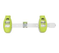Jiawu Picture Hanging Tool, Frame Alignment Ruler with Bubble Level and Marking Guide, Accurate Positioning, Easy Hanging for Wall Art, Photo Displays, Mirrors, Wall-Friendly