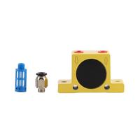 Jiawu Pneumatic Air Vibrator G1/8in Low Noise High Vibration Force CNC Eccentric Copper Counterweight Industrial Vibrator for Conveying Screening Casting