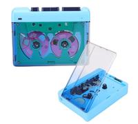 Jiawu Portable Cassette Player, Tape Player with Earphones, 3.5mm AUX Jack, USB & Battery Powered, Support Automatic Rewind, Fast Forward, and Rewind Functions for Home, Outdoor