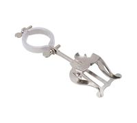 Jiawu Portable Fixed Clamp Clarinet Music Stand Made of Heavy Duty Stainless Steel, Useful Clarinet Sheet Music Clamp for Stage Performances, Compact and Easy to Carry