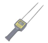 Jiawu Portable Grain Humidity Tester, 6-30% Digital LCD Water Content Analyzer, Grain Moisture Meter Probe for Wheat Corn Rice Peanut Soybean, Auto Power Off