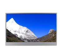 Jiawu Portable Screen External Laptop Screen 3D Stereo Sound 60Hz Refresh Gray Widely Compatible 16:9 for PC