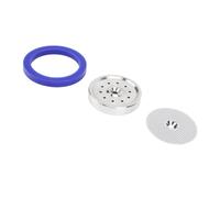 Jiawu Premium Coffee Machine Filter Mesh Strainer Set, Detachable Design for for Home Baristas