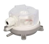 Jiawu Pressure Difference Switch, 20-200pa Range High Accuracy Dust Water Resistance Shock Resistance Differential Pressure Switch, Mechanical with Mounting Tools for