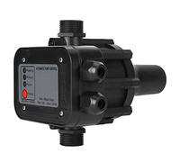 Jiawu Pressure Switch, Automatic Start Stop 10A Max Current Water Pump Pressure Switch, Electronic Controller with Dry Run Protection for Self-Priming Jet Garden Centrifugal