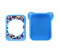 Jiawu Professional Design Silicone Cover for Bitzee Interactive Toy Digital Pet, Scratch Proof Sleeve with Lanyard for Electronic Pets (Blue)