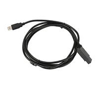 Jiawu Programming Cable for Series, USB-Cable PVC Jacket 2.5m Bare Copper Wire, Gold-Plated Communication Programming with 45° Bending Tail Card