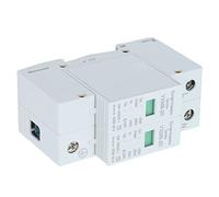 Jiawu Protective Device 2P 20kA Voltage Protection Arrester Protector for AC Power System Lightning Strike Over Voltage Protection, 10kA Nominal Discharge Current In, 420V