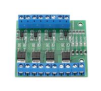 Jiawu PWM 4 Channel MOSFET Module, High Power DC Motor Driver with Signal Isolation and Anti Interference Optocoupler for LED Strip Bulb Solenoid Valve Control