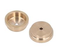 Jiawu PX625 Battery Adapter, 2 Pack MR9 Battery Converter for Film Camera Exposure Meter, Brass Button Adapter with LR44 1.4V Zinc Air Compatibility, for Vintage Camera