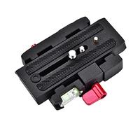 Jiawu QR Clamp Base Plate, Fast Switching Without Replacing Assembly Clamp Base Plate, Arrow Storage Case with Aluminium Alloy Construction for 500AH 701HDV 577 Tripod