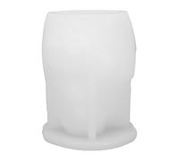 Jiawu Rabbit Candle Mold, Flexible Silicone Easy Demolding Easter Bunny Resin Mold, 3D Rabbit Silicone with Detailed Design for Candle Soap Resin Fondant Chocolate Crafting (A02B-2 10.3x8.8x7.8cm /