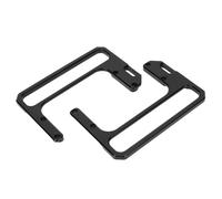 Jiawu Radio Shield, CNC Aluminum Alloy Radio Protection Bracket, Side Handle Shield with Antenna Cap and Stainless Steel Screws for Xiegu X6100