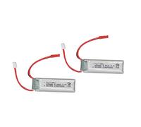 Jiawu RC Airplane Lithium Battery, 7.4V 600mAh High Capacity Replacement Batteries, Original Parts Li- Pack with JST Plug for XK A280 Remote Control Aircraft Drone
