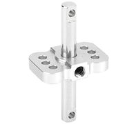 Jiawu RC Differential Spool Locker, Metal Locked Differential Hub Spool, Locker Hub with Aluminum Alloy Construction for Slash 2WD RC Car Upgrade Parts (Silver)