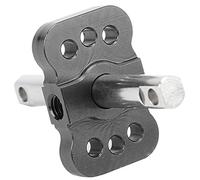 Jiawu RC Differential Spool Locker, Metal Locked Differential Hub Spool, Locker Hub with Aluminum Alloy Construction for Slash 2WD RC Car Upgrade Parts (Black)
