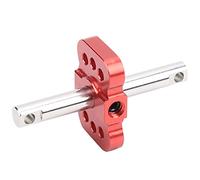 Jiawu RC Differential Spool Locker, Metal Locked Differential Hub Spool, Locker Hub with Aluminum Alloy Construction for Slash 2WD RC Car Upgrade Parts (Red)