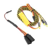 Jiawu RC Model Car Turn Signal Light Group with Y Wire Set | Realistic 1Hz Flicker Rate, Universal Fit, High Sensitivity Response, Easy Upgrade, PVC Construction