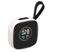 Jiawu Real -time - Bypassing the Air Quality PM2.5 Temperature Humidity Tester for the Home Hotel Laboratory, Transparent Installation for Different Bedrooms, Suitable for a Variety of Environments,