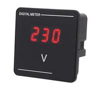 Jiawu Red LED Display Digital Voltage Meter Rapid Response Voltage Tester for Distribution Boxes, Compact Size & Easy Installation, for Industrial Automation Machinery