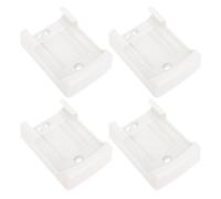 Jiawu Remote Control Control Holder Spare Part for ARC433A55 AC Rescue Stream, Wall Installation Brackets for Living Room, ABS Material, 4 STCs