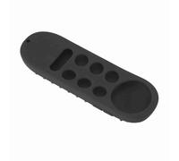 Jiawu Remote Control Cover, Soft Silicone Shockproof Protective Case with Anti Slip Grip and Lanyard, Washable Skin Friendly Remote Sleeve for Chromecast with TV (Deep Grey)