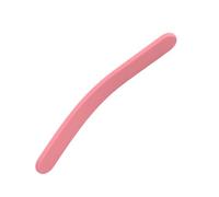 Jiawu Reusable Silicone Stir Sticks for Hair Removal, 5pcs Non Stick Wax Spatulas for Mixing Resin Paint Mask Crafts, Soft Silicone Wax Applicator Sticks for Beauty Care and Art (Pink)