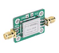 Jiawu RF Power Amplifier, 5-6000MHz Wideband Frequency Range 20dB Gain +21dBm Output Power RF Module, Ultra Wideband Amplifier with Shielding Case for Signal Amplification