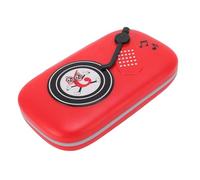 Jiawu Rhythm Game Machine, Innovative Learning, Multiple Game Modes, Music Unlocker for Stress Relief for Kids (Red)