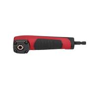 Jiawu Right Angle Adapter, Ultra Thin Multi Functional Impact Driver Drill Adapter Right Angle Drill Attachment with Comfortable Rubber Handle Ergonomic Design for Narrow Spaces